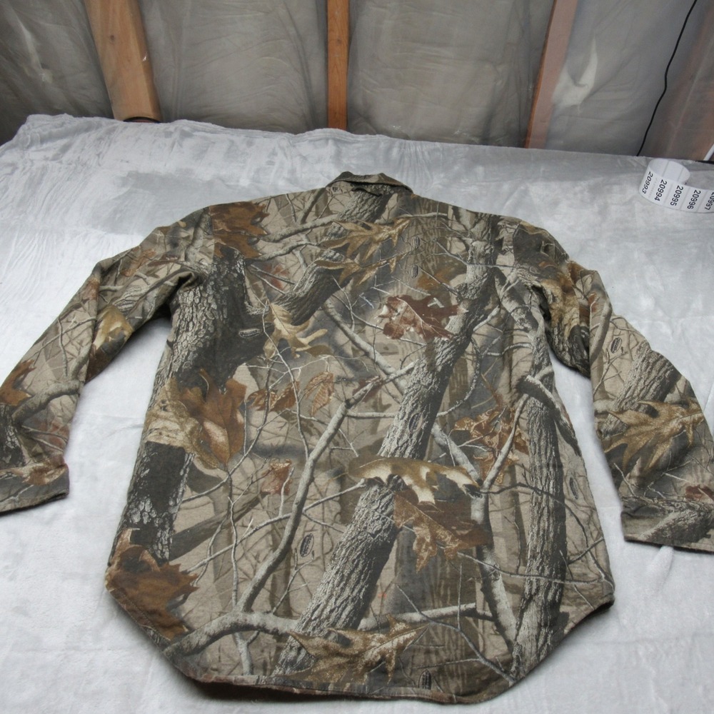 Roper Jacket Mens Medium Realtree‎ Camo Sherpa Lined Insulated Button Hunting